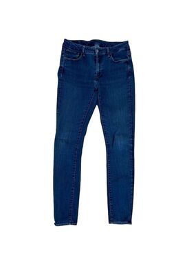 G-Star Raw 3301 deconstructed blue jeans high skinny stretch denim size 32